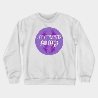 Joe Clements Books Logo Purple Crewneck Sweatshirt